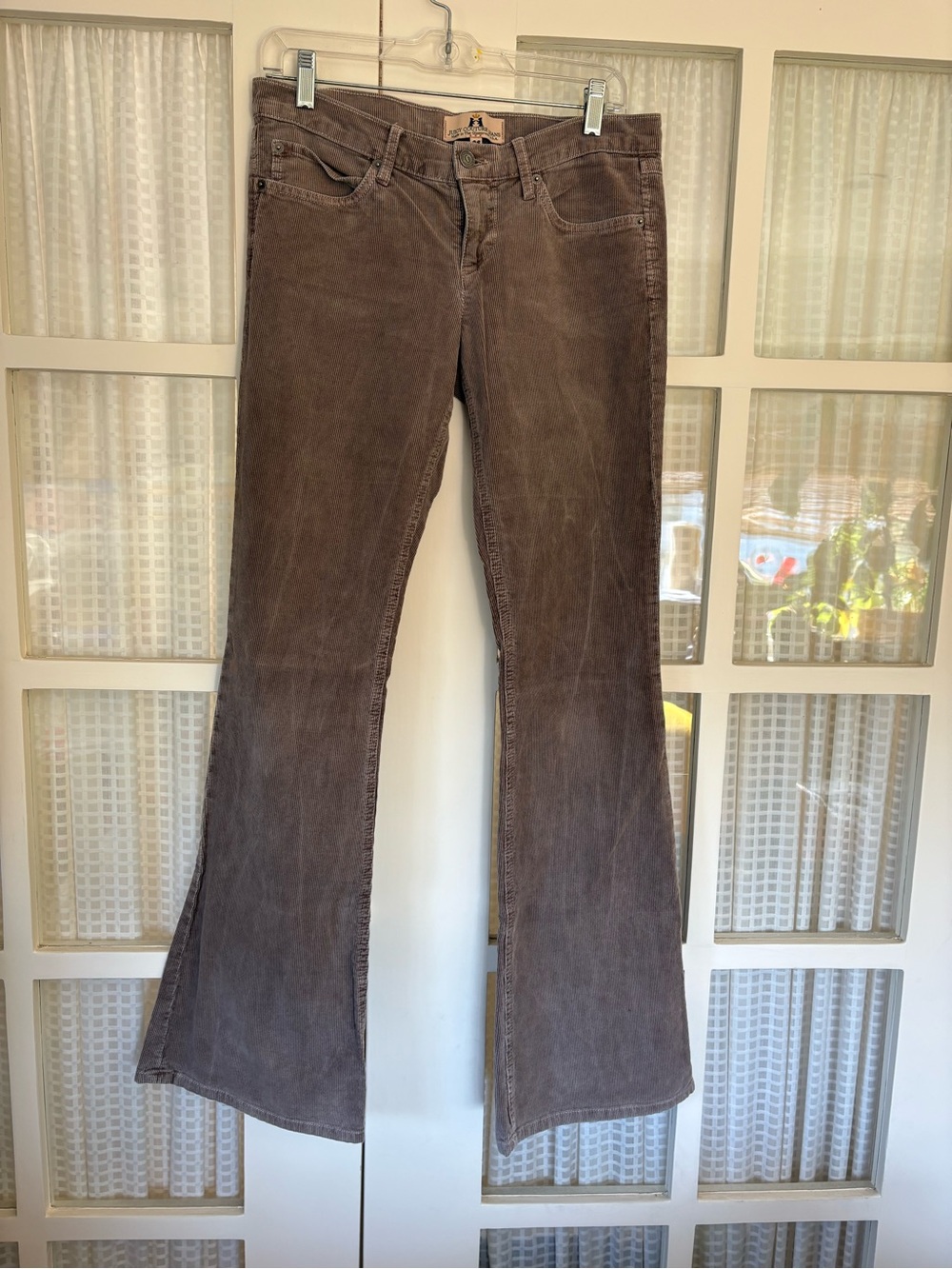 Juicy Couture Corduroy Jeans in Muted Taupe - Picture 2 of 9